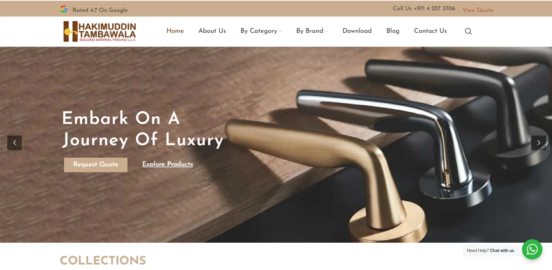 Hakimuddin Tambawala website preview